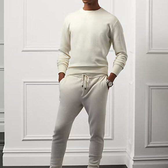 Ralph Lauren Purple Label Men's Wool Cashmere Jogger lounge pants - Picture 13 of 13